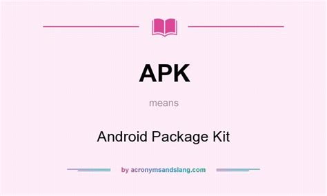apk stand for|apk abbreviation.